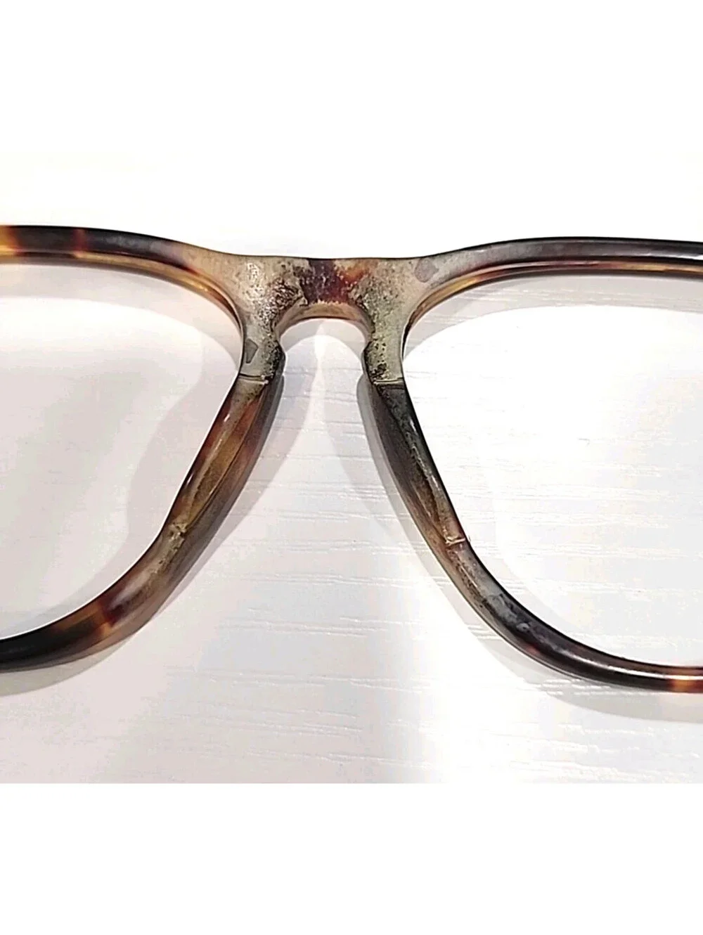Ray Ban B&L W1593 Style 1 Vintage Tortoise Oversized Sunglasses Frame USA Read